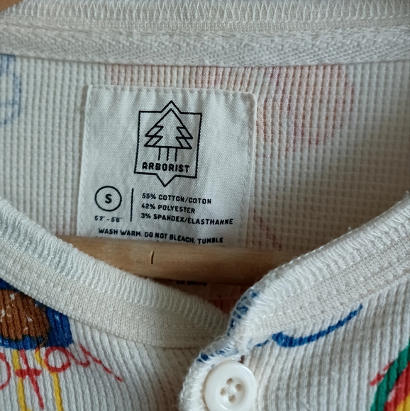 Unisex Arborist adult waffle knit onsie - Picture 9 of 10